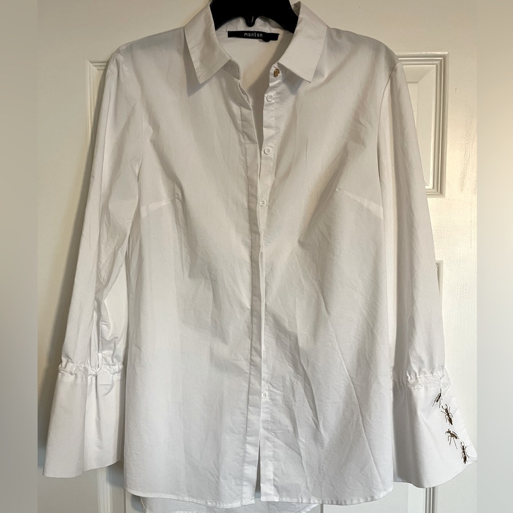 Women’s Long Sleeve Stretch Blouse Size 6